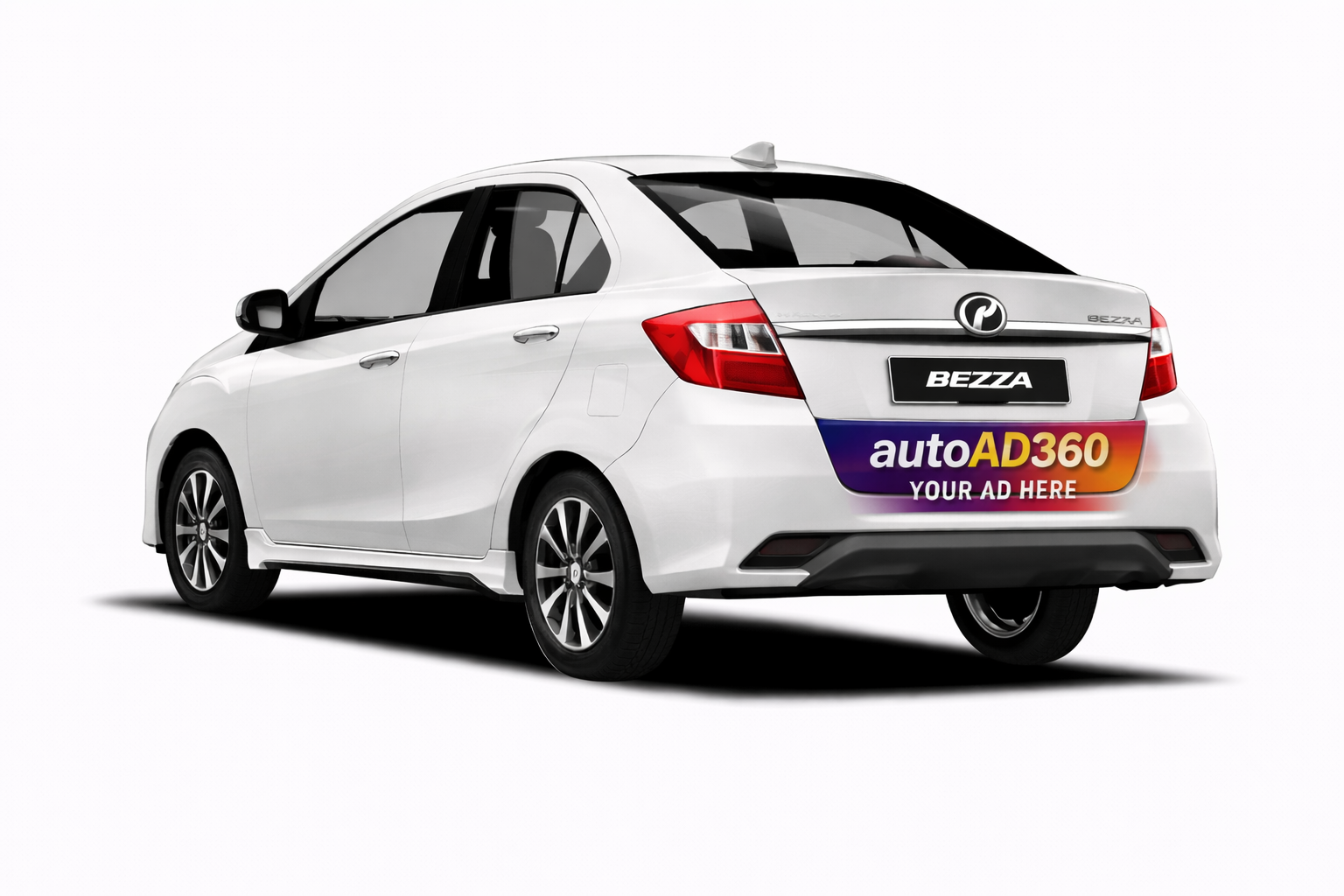 OTW360 Back Sticker Option